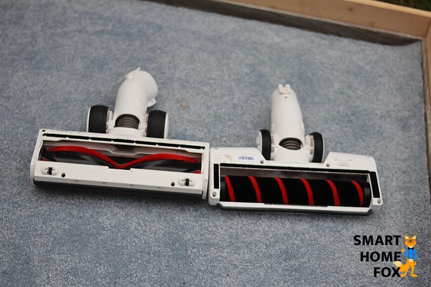 Die elektronischen Bürsten von unten